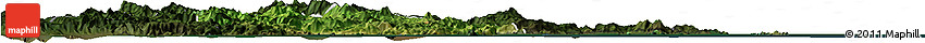 Satellite Horizon Map of Xiapu, darken