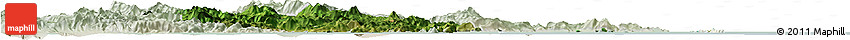 Satellite Horizon Map of Xiapu, lighten