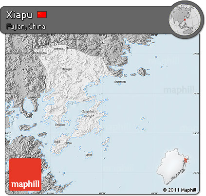 Gray Map of Xiapu