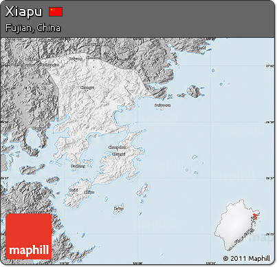 Gray Map of Xiapu