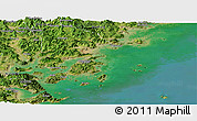 Satellite Panoramic Map of Xiapu