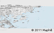 Silver Style Panoramic Map of Xiapu
