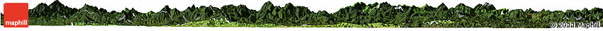 Satellite Horizon Map of Yongan, darken