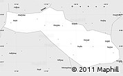 Silver Style Simple Map of Yongchun