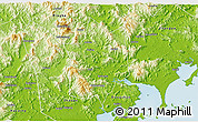 Physical 3D Map of Yunxiao