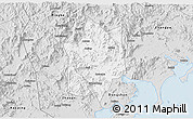 Silver Style 3D Map of Yunxiao