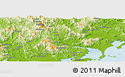 Physical Panoramic Map of Yunxiao