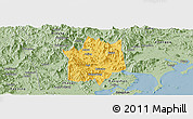 Savanna Style Panoramic Map of Yunxiao
