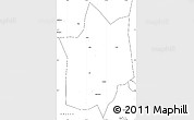 Blank Simple Map of Yunxiao