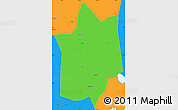 Political Simple Map of Yunxiao