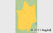 Savanna Style Simple Map of Yunxiao