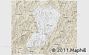 Classic Style 3D Map of Zhangping