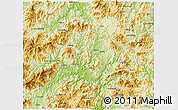 Physical 3D Map of Zhangping