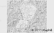 Silver Style 3D Map of Zhangping