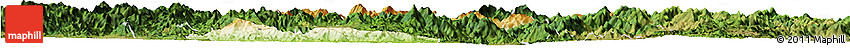 Physical Horizon Map of Zhangping, satellite outside