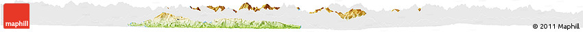 Physical Horizon Map of Zhangping, single color outside