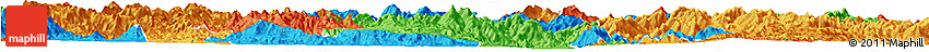 Political Horizon Map of Zhangping