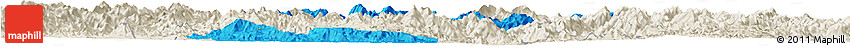 Political Horizon Map of Zhangping, shaded relief outside Political Horizon Map of Zhangping, shaded relief outside