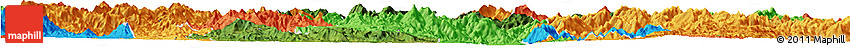 Satellite Horizon Map of Zhangping, political outside Satellite Horizon Map of Zhangping, political outside