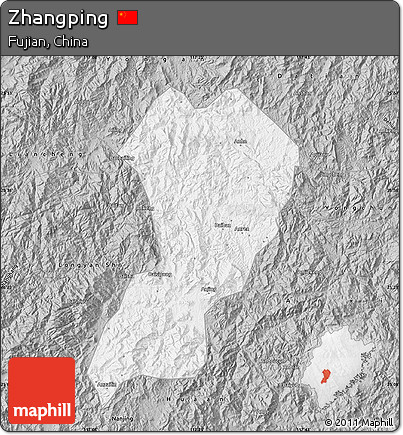 Gray Map of Zhangping