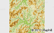 Physical Map of Zhangping