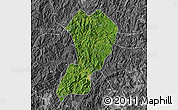 Satellite Map of Zhangping, desaturated