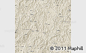 Shaded Relief Map of Zhangping