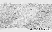 Silver Style Panoramic Map of Zhangping