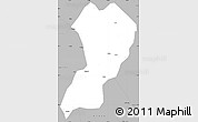 Gray Simple Map of Zhangping