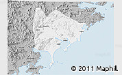 Gray 3D Map of Zhangpu