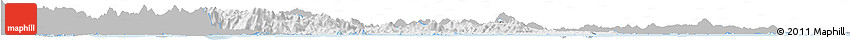 Gray Horizon Map of Zhangpu, single color outside