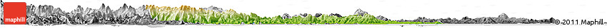 Physical Horizon Map of Zhangpu, desaturated