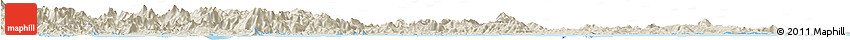 Shaded Relief Horizon Map of Zhangpu Shaded Relief Horizon Map of Zhangpu