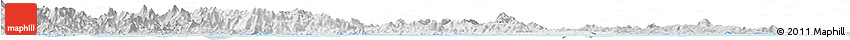 Silver Style Horizon Map of Zhangpu