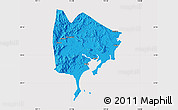 Political Map of Zhangpu, cropped outside