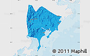 Political Map of Zhangpu, single color outside