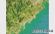 Satellite Map of Zhangpu