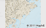 Shaded Relief Map of Zhangpu