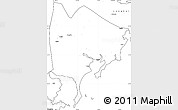 Blank Simple Map of Zhangpu