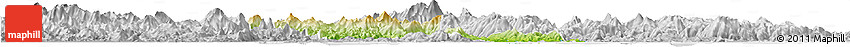 Physical Horizon Map of Zhaoan, lighten, desaturated Physical Horizon Map of Zhaoan, lighten, desaturated