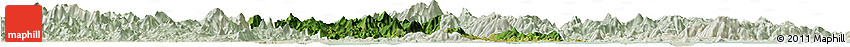 Satellite Horizon Map of Zhaoan, lighten