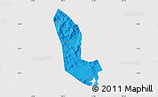 Political Map of Zhaoan, cropped outside