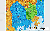 Political Map of Zhaoan