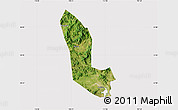Satellite Map of Zhaoan, cropped outside
