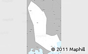 Gray Simple Map of Zhaoan