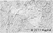 Silver Style 3D Map of Zhenghe