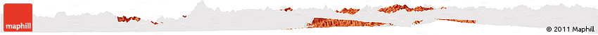 Political Horizon Map of Zhenghe, cropped outside