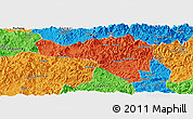 Political Panoramic Map of Zhenghe