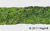 Satellite Panoramic Map of Zhenghe