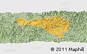 Savanna Style Panoramic Map of Zhenghe